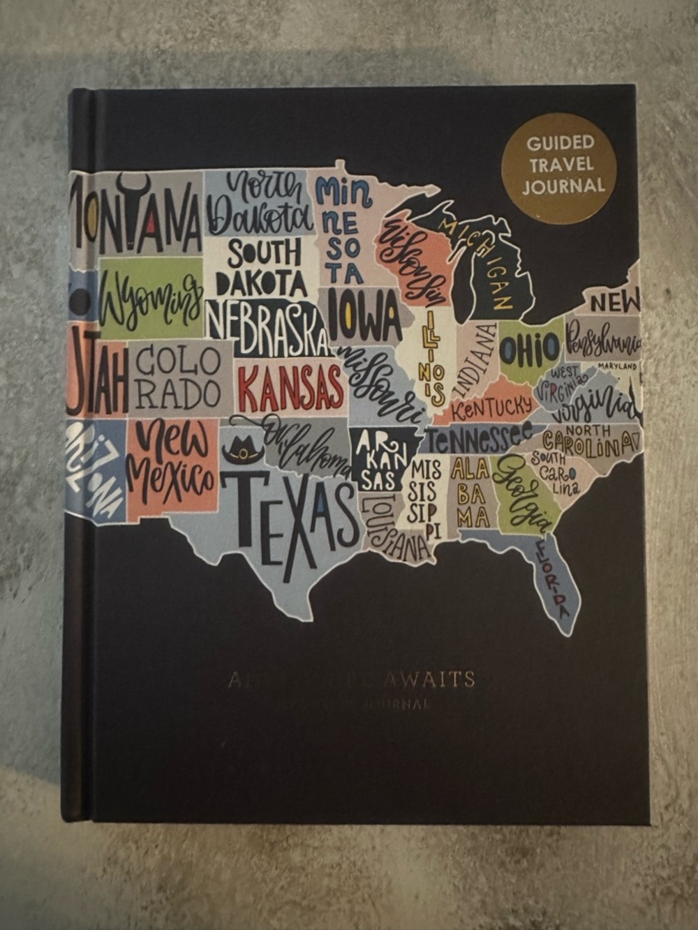 Adventure Awaits Guided Travel Journal